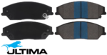 Go to product ULTIMA FRONT BRAKE PAD SET TO SUIT TOYOTA AURION GSV40R GSV50R 2GR-FE 3.5L V6 PBR CALIPER
