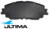 ULTIMA FRONT BRAKE PAD SET TO SUIT TOYOTA RAV4 AXAA54R A25A-FKS 2.5L I4