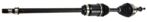 RIGHT CV DRIVE SHAFT TO SUIT FORD FOCUS LS LT LV B5254T B5254T3 TURBO 2.5L I5 EXCEPT ST MODEL