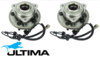 2 X ULTIMA FRONT WHEEL HUB AND BEARING ASSEMBLY TO SUIT JEEP 3Y5 EZB EVA EZD XY ESF 4.7L 5.7L 6.1 V8