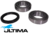 2 X ULTIMA FRONT WHEEL BEARING KIT FOR ISUZU D-MAX TFR 4JJ3-TCX 3.0L I4 SUITS LOW RIDER RWD 4D ONLY