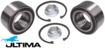 2 X ULTIMA FRONT WHEEL BEARING KIT TO SUIT HONDA ACCORD CG CK CM J30A1 J30A4 3.0L V6 SUITS V6 MODEL