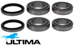 2 X ULTIMA FRONT WHEEL BEARING KIT FOR ISUZU D-MAX TFR 4JJ3-TCX 3.0L I4 SUITS HI-RIDER RWD 4D ONLY