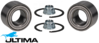 2 X ULTIMA FRONT WHEEL BEARING KIT TO SUIT TOYOTA CAMRY ASV50R AHV40R 2AR-FE 2AZ-FXE 2.4L 2.5L I4