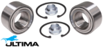 2 X ULTIMA FRONT WHEEL BEARING KIT TO SUIT HONDA ACCORD CF CG CK F23A F23A1 F23Z1 2.3 I4 SUITS 110KW