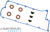 PLATINUM ROCKER COVER GASKET SET TO SUIT HYUNDAI G4GB G4GC 1.8L 2.0L I4