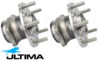 2 X ULTIMA REAR WHEEL HUB AND BEARING ASSEMBLY FOR MITSUBISHI 4B11 4B12 4B40 4N13 1.5 1.8 2.0 2.4 I4