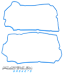 Go to product PAIR OF PLATINUM ROCKER COVER GASKETS TO SUIT SUBARU OUTBACK BR BS B14 B15 EZ36D 3.6L F6