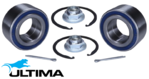 2 X ULTIMA FRONT WHEEL BEARING KIT TO SUIT KIA RONDO UN RP G4KA G4NC D4FD TURBO DIESEL 1.7L 2.0L I4
