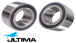 PAIF OF ULTIMA FRONT WHEEL BEARINGS TO SUIT HONDA ACCORD CF CG F23A F23A1 2.3L I4 EXCEPT CF6 CHASSIS