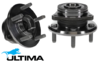 2 X ULTIMA FRONT WHEEL HUB AND BEARING ASSEMBLY FOR JEEP GRAND CHEROKEE WK ERB ERC EXF 3.0L 3.6L V6