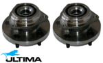2 X ULTIMA FRONT WHEEL HUB AND BEARING ASSEMBLY TO SUIT JEEP GRAND CHEROKEE WG WJ ERH 4.0L I6