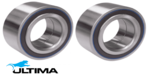 PAIR OF ULTIMA FRONT WHEEL BEARINGS TO SUIT HONDA ACCORD CG CK J30A1 3.0L V6