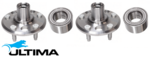 2 X ULTIMA REAR WHEEL HUB AND BEARING ASSEMBLY TO SUIT FPV F6 TYPHOON BA BARRA 270T TURBO 4.0L I6