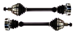 PAIR OF FRONT CV DRIVE SHAFTS TO SUIT VOLKSWAGEN AET AAB AJA AUF ACV AYC ACU TURBO DIESEL 2.5L I5
