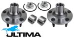 2 X ULTIMA FRONT WHEEL HUB & BEARING ASSEMBLY TO SUIT MAZDA TRIBUTE 5Z CU YU YF L3 2.0L 2.3L I4