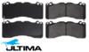 ULTIMA FRONT CERAMIC BRAKE PAD SET TO SUIT FORD MUSTANG FM FN ECOBOOST TURBO 2.3 I4 SUITS GTDI MODEL