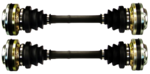 PAIR OF REAR CV DRIVE SHAFTS TO SUIT HOLDEN X25XE BUICK L27 L67 ECOTEC L36 SUPERCHARGED 2.5L 3.8L V6