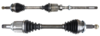 PAIR OF FRONT CV DRIVE SHAFTS FOR TOYOTA RAV4 ACA33R ASA44R 2AZ-FE 2AR-FE 2.4L 2.5L I4 MANUAL TRANS.