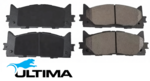 Go to product ULTIMA FRONT BRAKE PAD SET TO SUIT TOYOTA AURION GSV50R 2GR-FE 3.5L V6 AKEBONO CALIPER