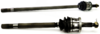 PAIR OF FRONT CV DRIVE SHAFTS TO SUIT JEEP GRAND CHEROKEE WG WJ EVA XY 4.7L V8 WITHOUT LSD