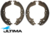 ULTIMA REAR BRAKE SHOE SET TO SUIT TOYOTA HIACE LH103R LH103R LH113R LH125R 3L 2.4L I4 FROM 08/1993