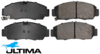 ULTIMA FRONT BRAKE PAD SET TO SUIT NISSAN MAXIMA J32 VQ25DE VQ35DE 2.5L 3.5L V6