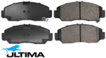 Go to product ULTIMA FRONT BRAKE PAD SET TO SUIT HONDA CIVIC FD EP EU K20A D17A2 R18A R18A1 K20Z2 1.7L 1.8L 2.0 I4