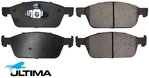 ULTIMA FRONT CERAMIC BRAKE PAD SET TO SUIT FORD FOCUS LW LZ R9DA R9DD TURBO 2.0L I4