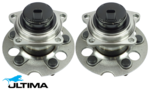 2 X ULTIMA REAR WHEEL HUB AND BEARING ASSEMBLY TO SUIT TOYOTA RAV4 ZSA42R 3ZR-FE 2.0L I4 WITH ABS