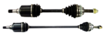 PAIR OF FRONT CV DRIVE SHAFTS TO SUIT HOLDEN BARINA TK F16D3 1.6L I4 AUTOMATIC TRANSMISSION