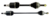 PAIR OF FRONT CV DRIVE SHAFTS TO SUIT HOLDEN BARINA TK F16D3 1.6L I4 AUTOMATIC TRANSMISSION