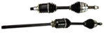 PAIR OF FRONT CV DRIVE SHAFTS TO SUIT TOYOTA RAV4 CLA20R CLA21R 1CD-FTV TURBO DIESEL 2.0L I4