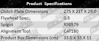 Clutch-Kit-Landcruiser-CLK649-Product-Specifications