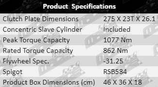 Clutch-Kit-Ranger-CLK4136-Product-Specifications