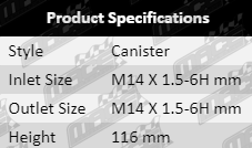 Fuel-Filter-LS400-FF823-Specification_Table