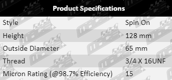 Fuel-Filter-Bravo-FF498-Product-Specifications