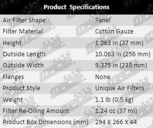 Air-Filter-Rukus-AF4120-Product-Specifications