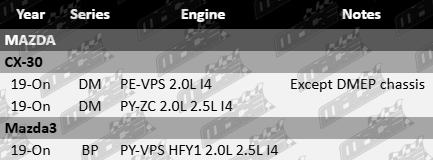 ULTIMA front vented disc brake rotor set for Mazda PE-VPS, PY-ZC, PY-VPS, HFY1 2.0L, 2.5L I4 engines.