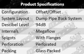 Redback Extreme Duty Exhaust System with Resonator for Nissan GU Y61 TD42 TD42T Turbo Diesel 4.2L I6 - Performance Exhaust Kit
