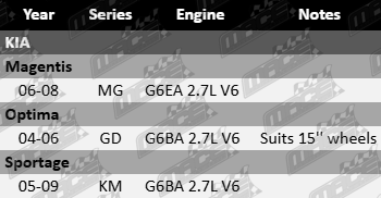 ultima-front-brake-pad-kia-mg-gd-km-g6ea-2.7l-v6