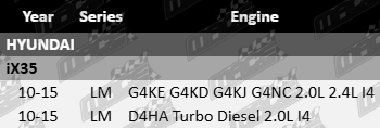 TAG Standard Duty Tow Bar and Wiring Kit for Hyundai IX35 LM with G4KE, G4KD, G4KJ, G4NC, D4HA 2.0L and 2.4L I4 Turbo Diesel Engines