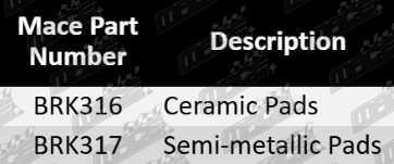 Ultima Front Brake Pad Set to Suit Suzuki Alto GF K10BN 1.0L I3