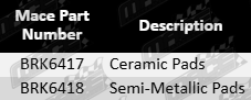 "ULTIMA REAR CERAMIC BRAKE PAD SET TO SUIT BMW 3 SERIES 335I N55B30A TURBO 3.0L I6"