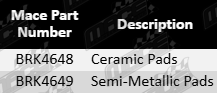 Ultima Rear Ceramic Brake Pad Set to Suit Mercedes-Benz Sprinter OM646.984 OM646.985 OM646.986 OM651.955 OM651.957 M271.951 1.8L 2.1L I4