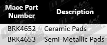 Ultima Rear Brake Pads for Audi CZPC CZEA CULB CUVC CUWA DFUA CWZA Turbo Diesel 1.4L 2.0L I4