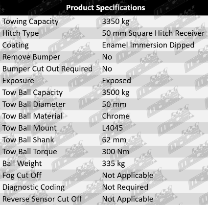 tag-heavy-duty-tow-bar-rear-step-wiring-kit-ford-ranger-pj-pk-wlat-weat-turbo-diesel-2-5l-3-0l-i4-4wd-rwd-ute-ps