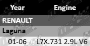 AJUSA LHS Cylinder Head Gasket to suit Renault Laguna L7X.731 2.9L V6 engine