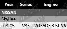 Cylinder head gasket set compatible with Nissan Skyline V35 VQ35DE 3.5L V6