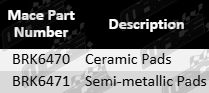 Ultima Front Brake Pad Set for Land Rover Freelander 2 L359 B6324S 3.2L Inline 6 Engine